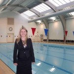 Emma McClarkin MEP visiting the Rebecca Adlington Swimming Centre