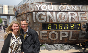 Emma McClarkin MEP with Hugh-Fearnley Whittingstall